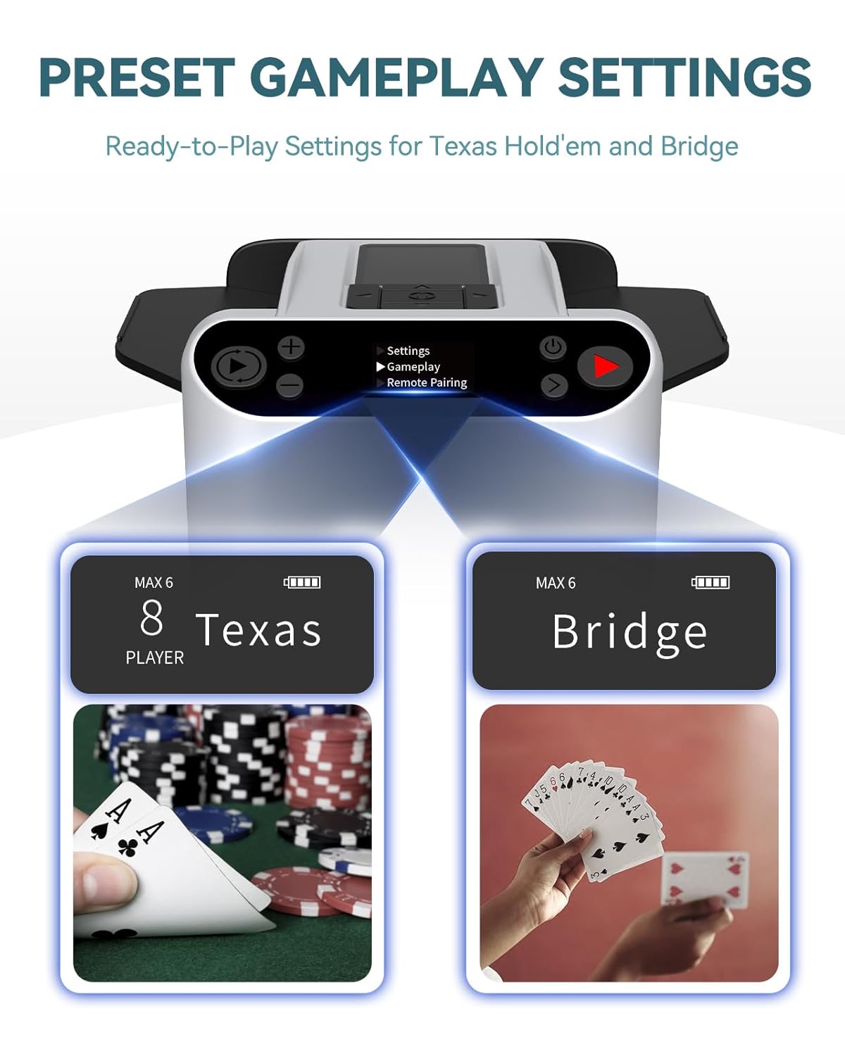 AI Card Shuffler + Distributer (Automatic)