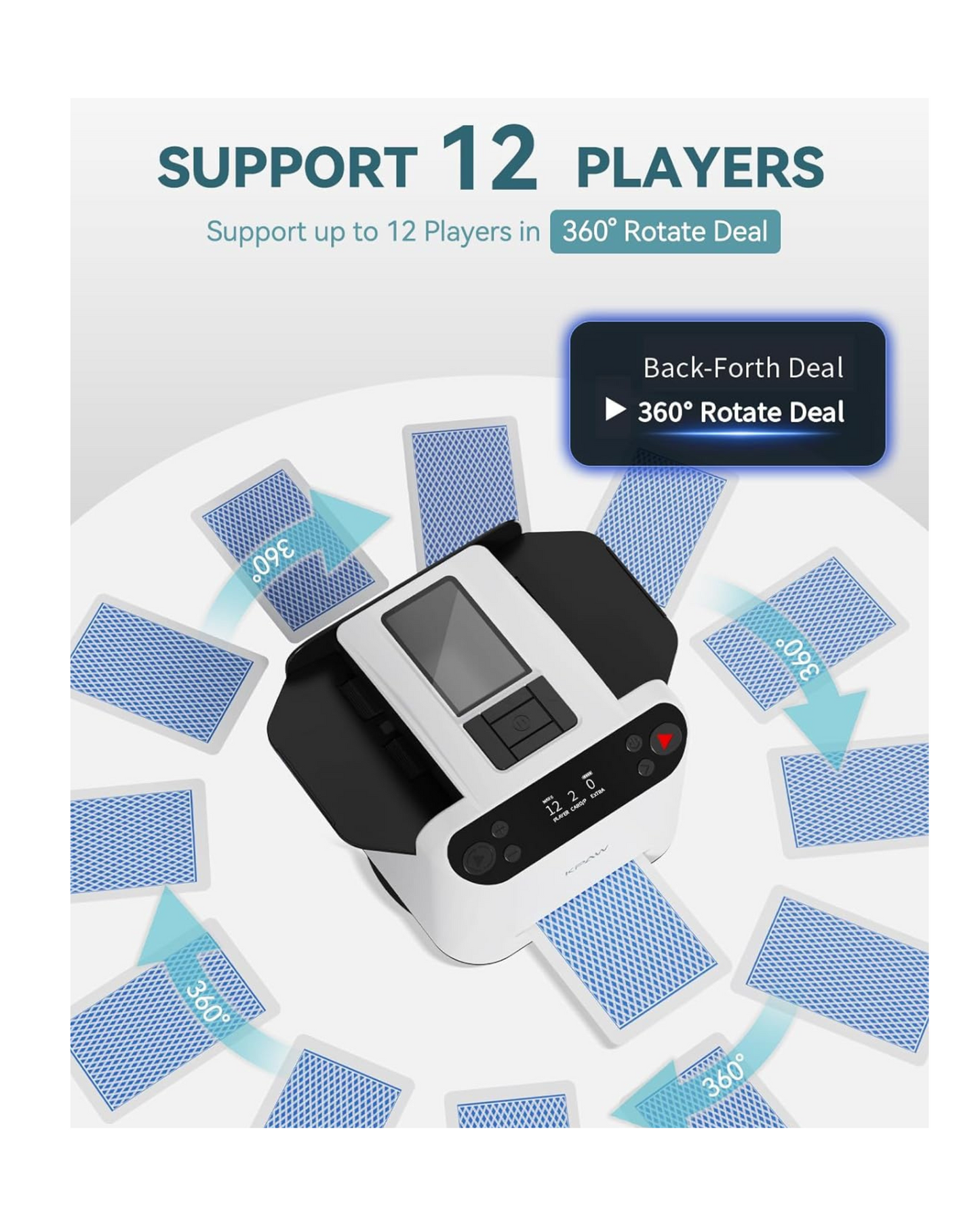AI Card Shuffler + Distributer (Automatic)