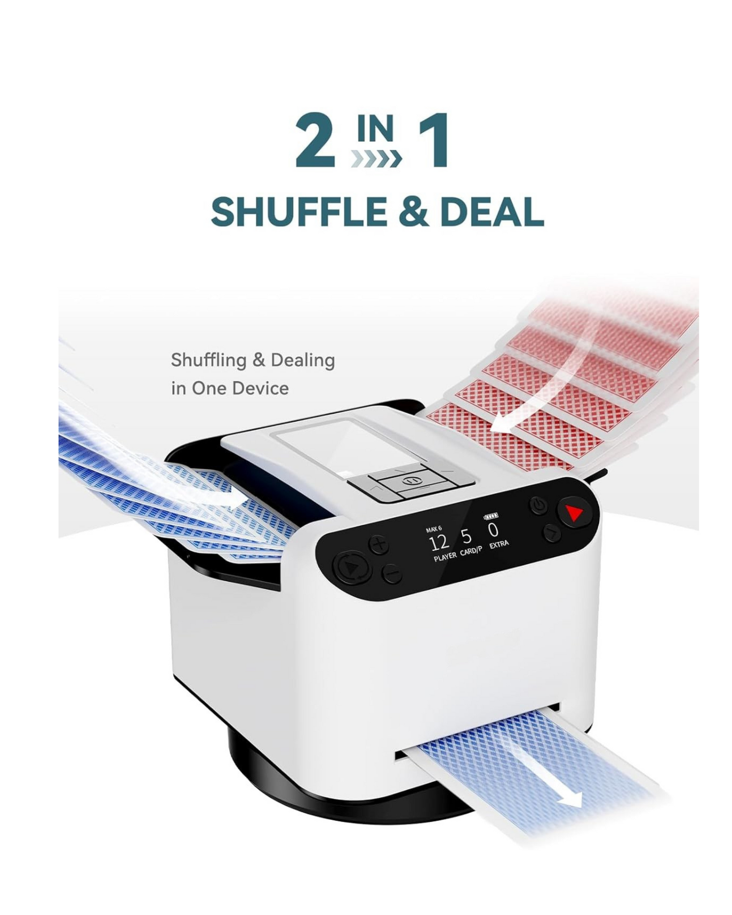 AI Card Shuffler + Distributer (Automatic)