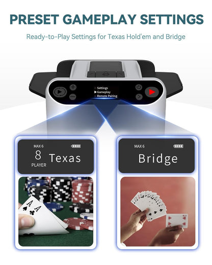 AI Card Shuffler + Distributer (Automatic)